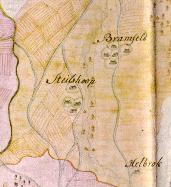 Reprint der Karte von 1753
