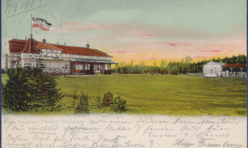 Forsthof-Postkarte vom 07.08.1903