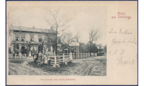 Postkarte Vorderseite 15.06.1904